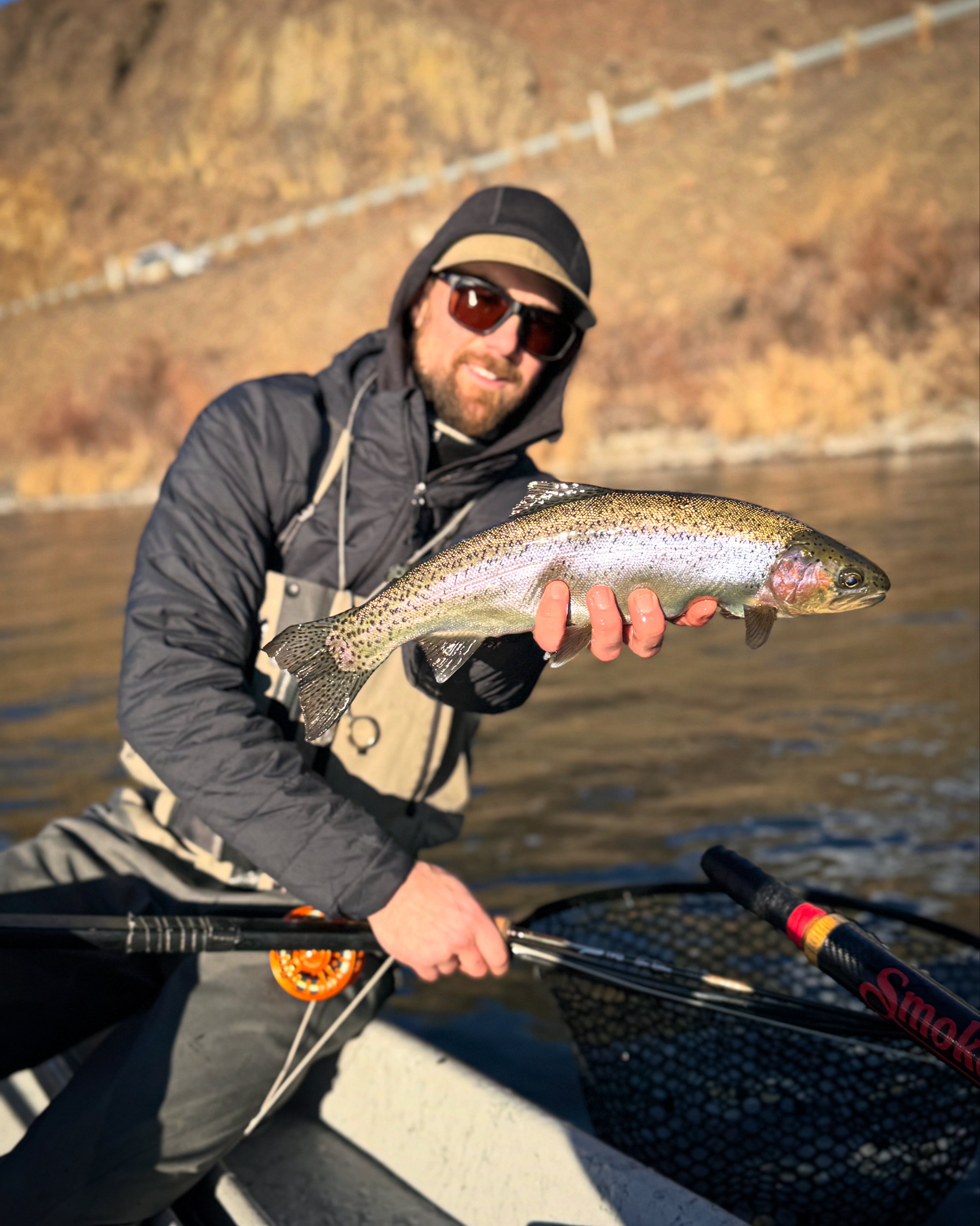 man fishing